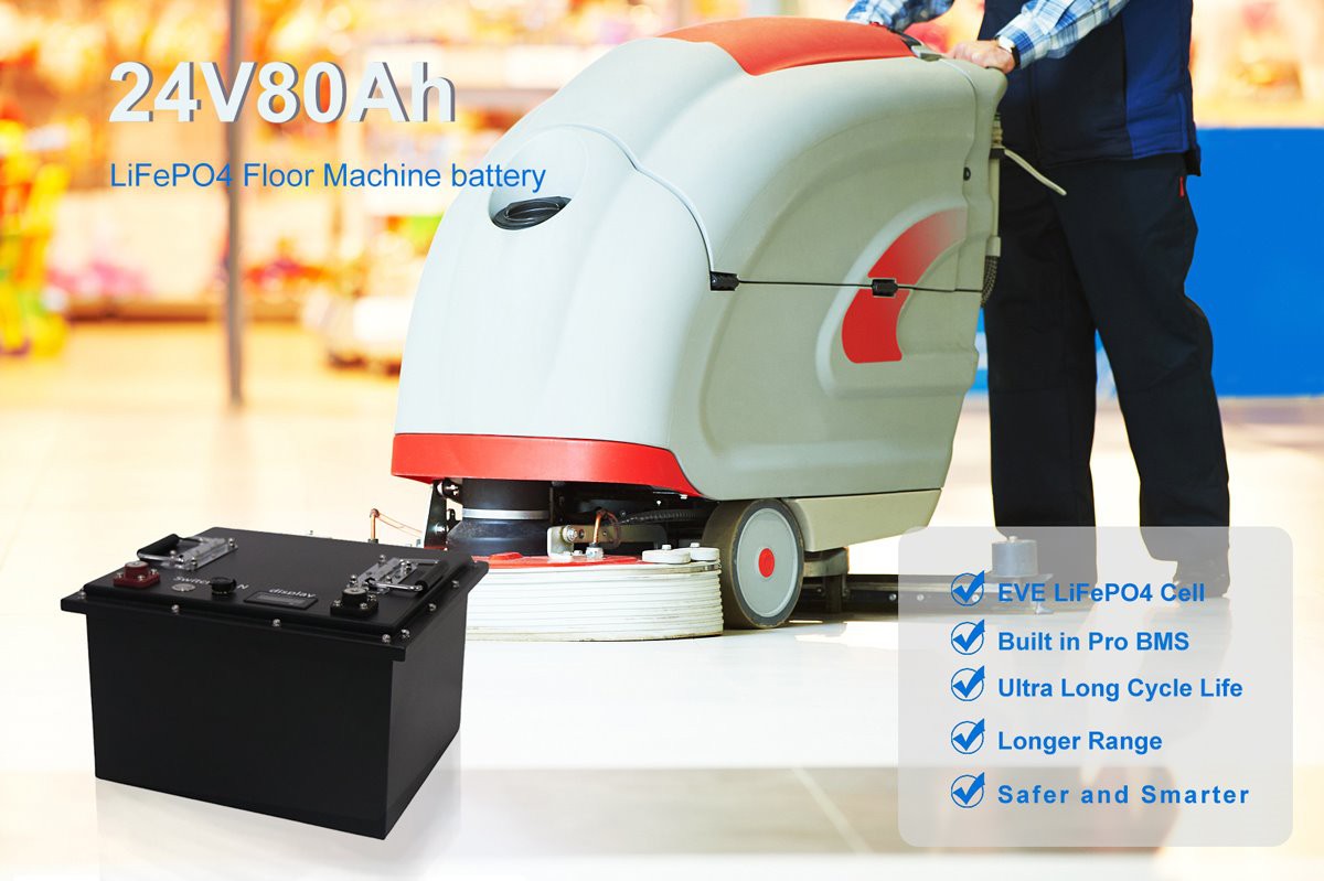 24v 80ah Floor Machine battery